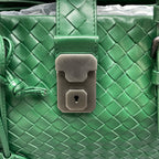 Bottega Veneta Green Satchel