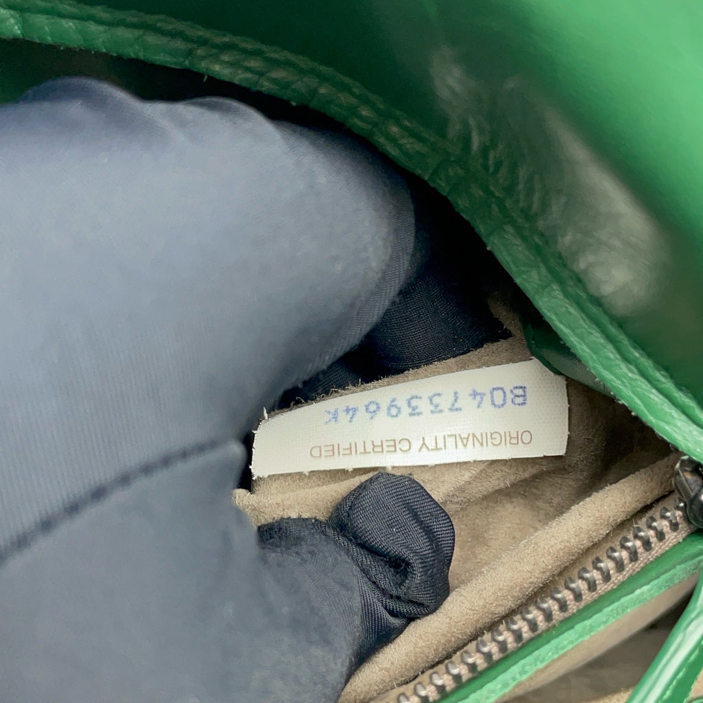 Bottega Veneta Green Satchel