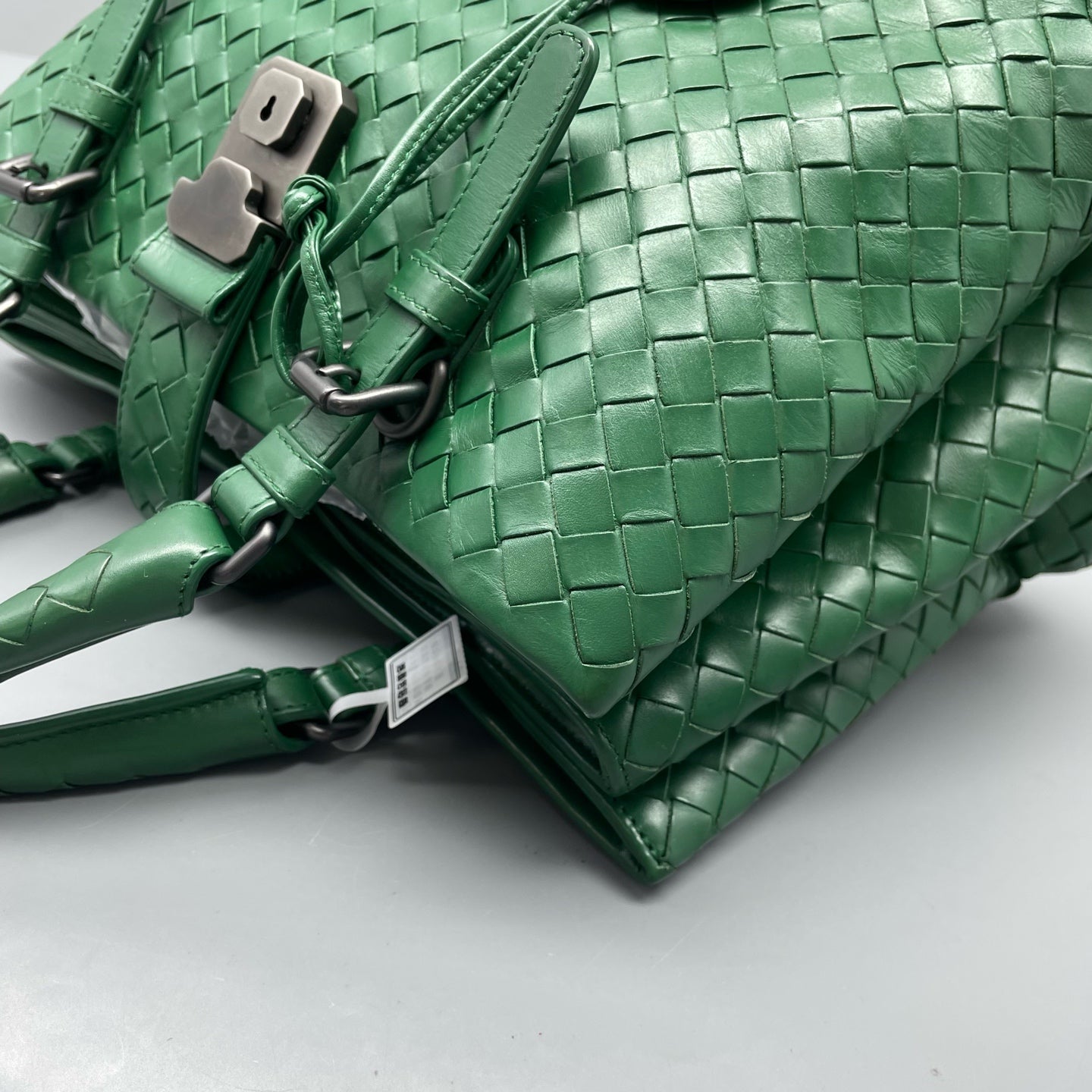 Bottega Veneta Green Satchel