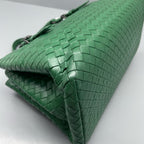 Bottega Veneta Green Satchel