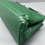 Bottega Veneta Green Satchel