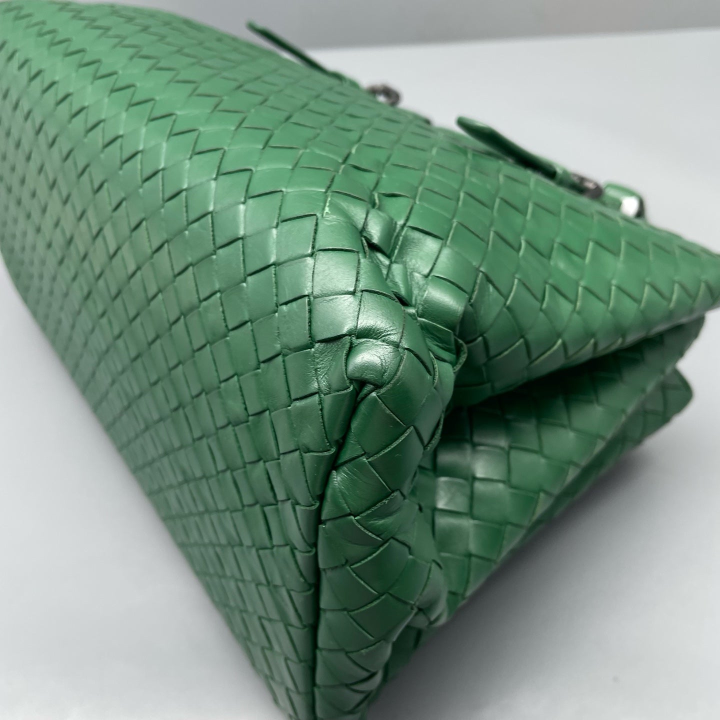 Bottega Veneta Green Satchel