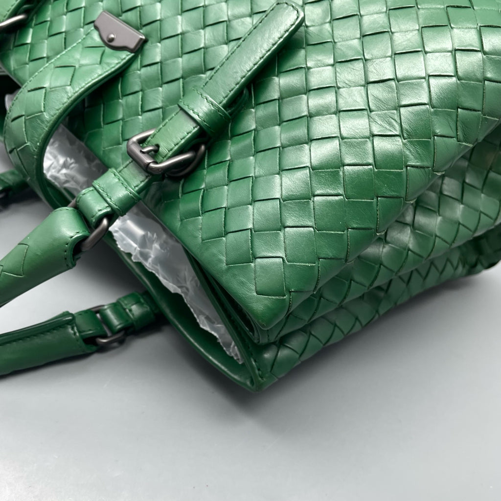 Bottega Veneta Green Satchel