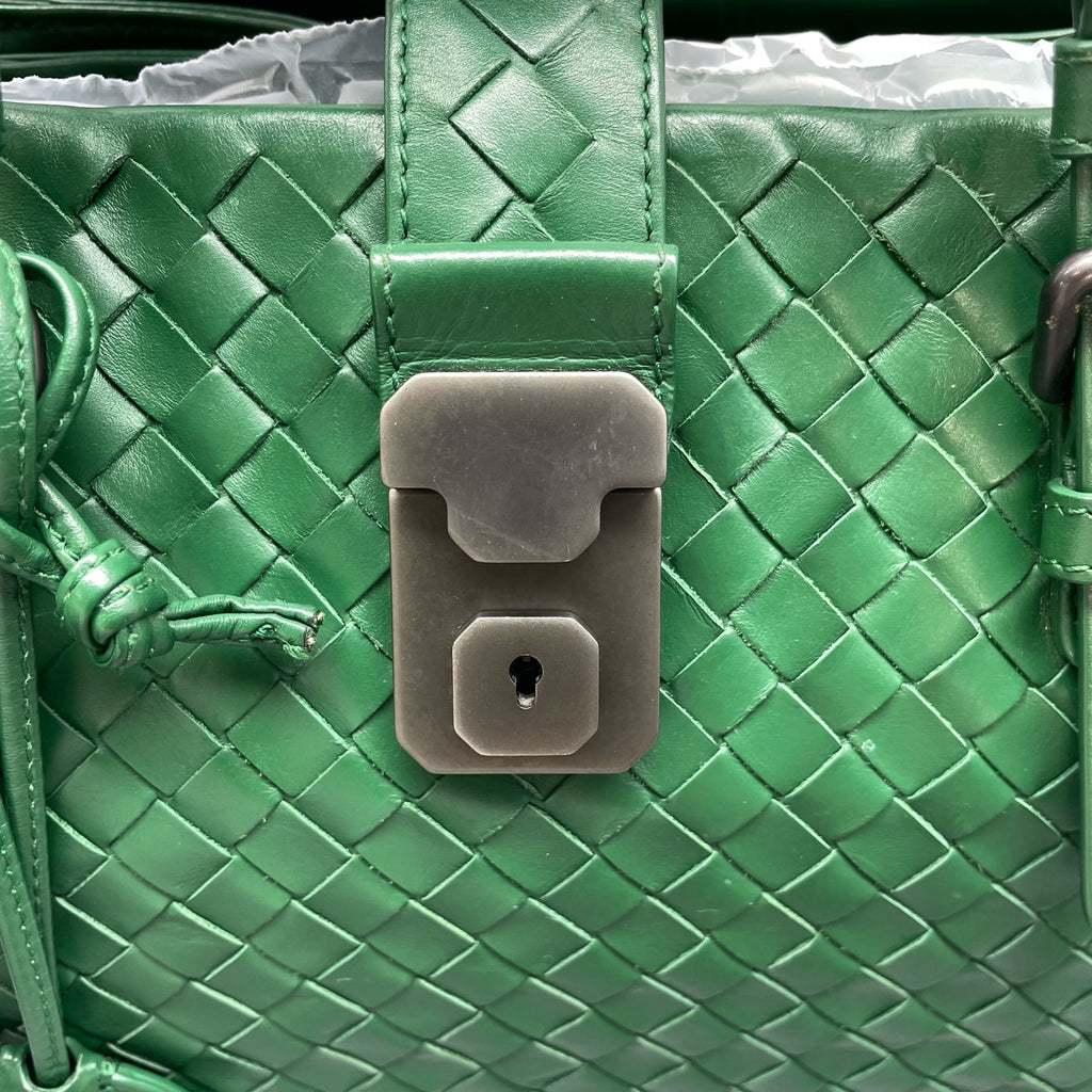 Bottega Veneta Green Satchel
