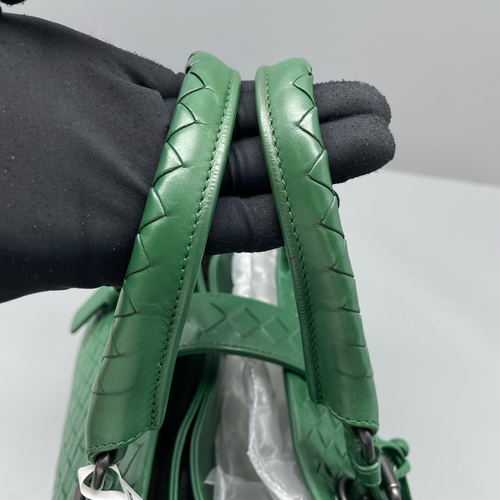Bottega Veneta Green Satchel