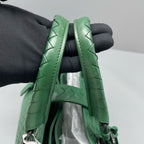 Bottega Veneta Green Satchel