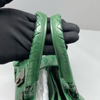 Bottega Veneta Green Satchel