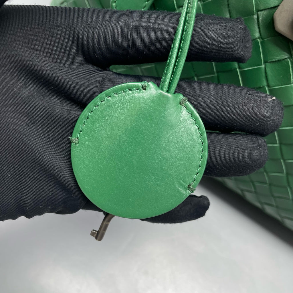 Bottega Veneta Green Satchel
