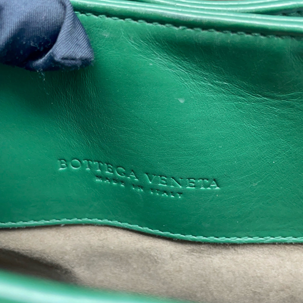 Bottega Veneta Green Satchel