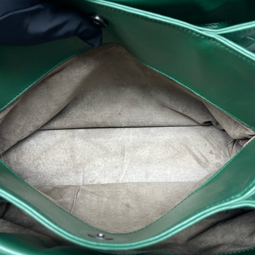 Bottega Veneta Green Satchel
