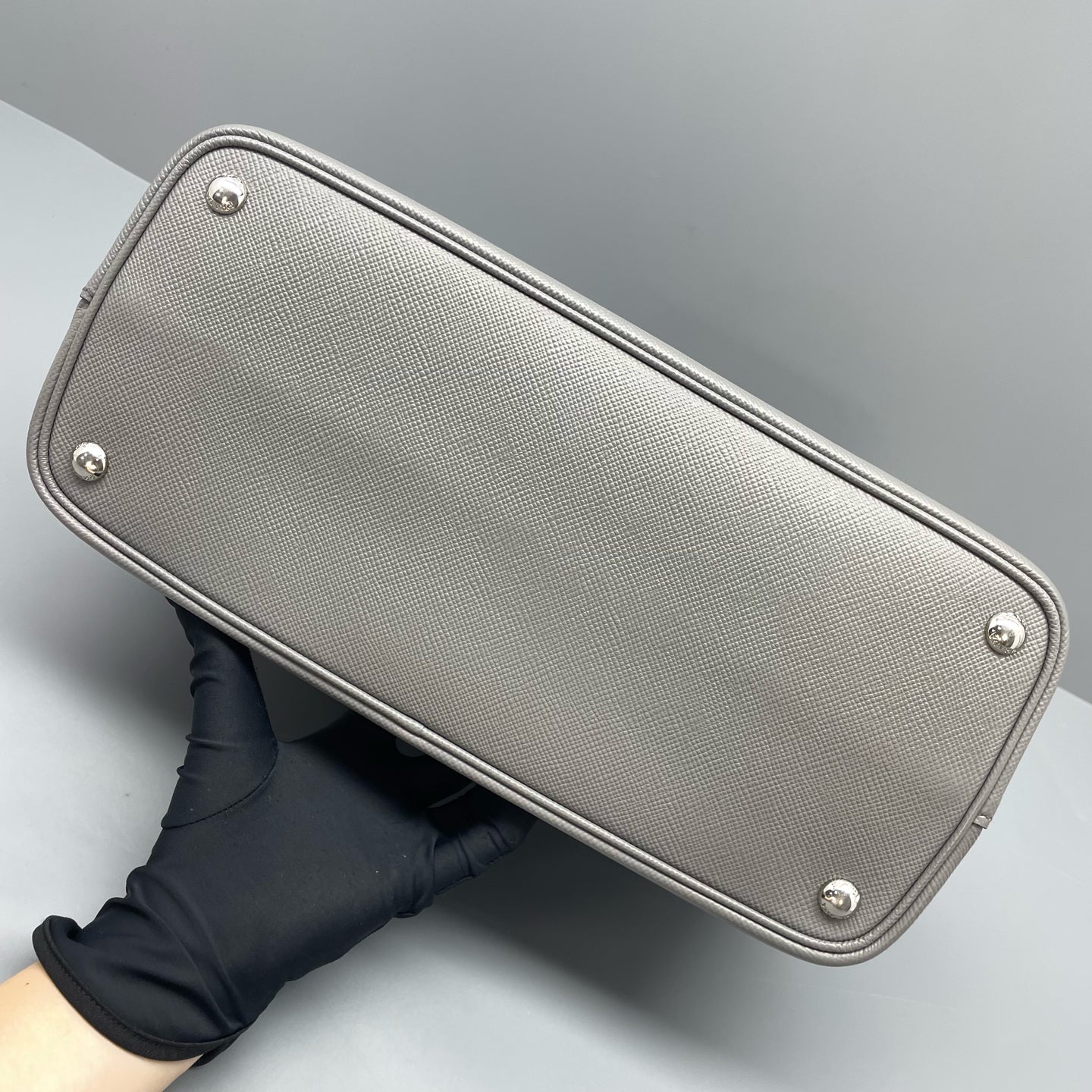 Prada Gray Satchel