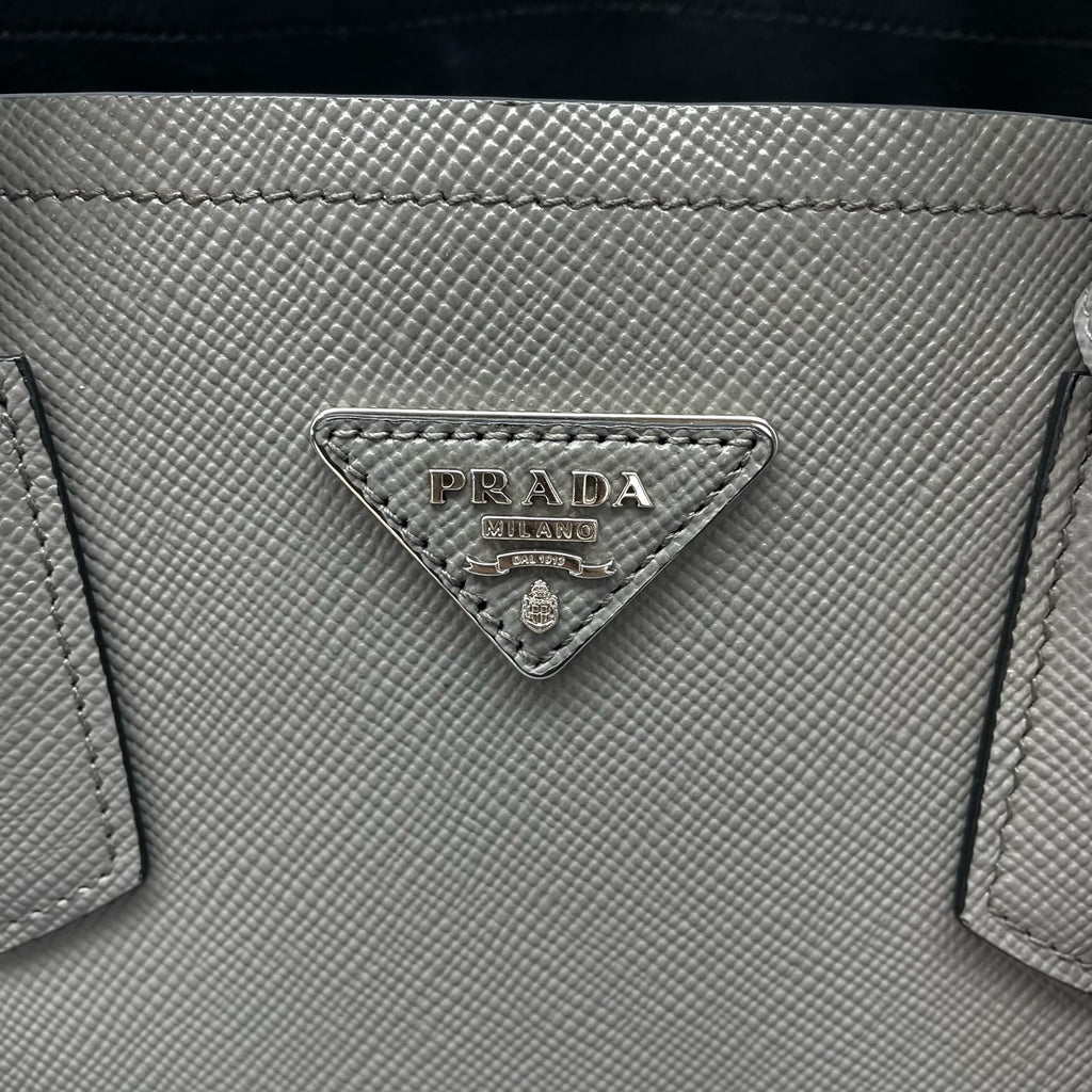 Prada Gray Satchel