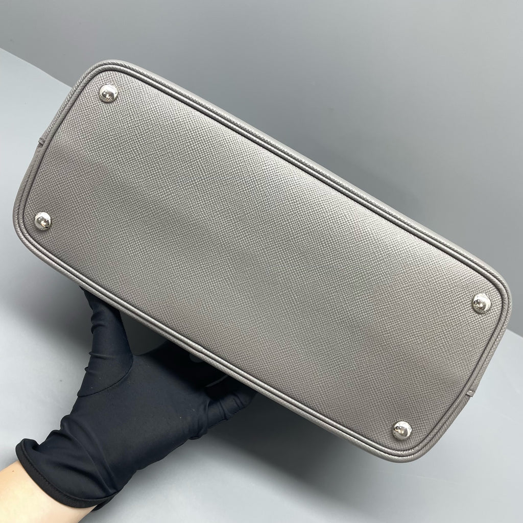 Prada Gray Satchel