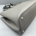 Prada Gray Satchel