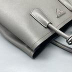 Prada Gray Satchel