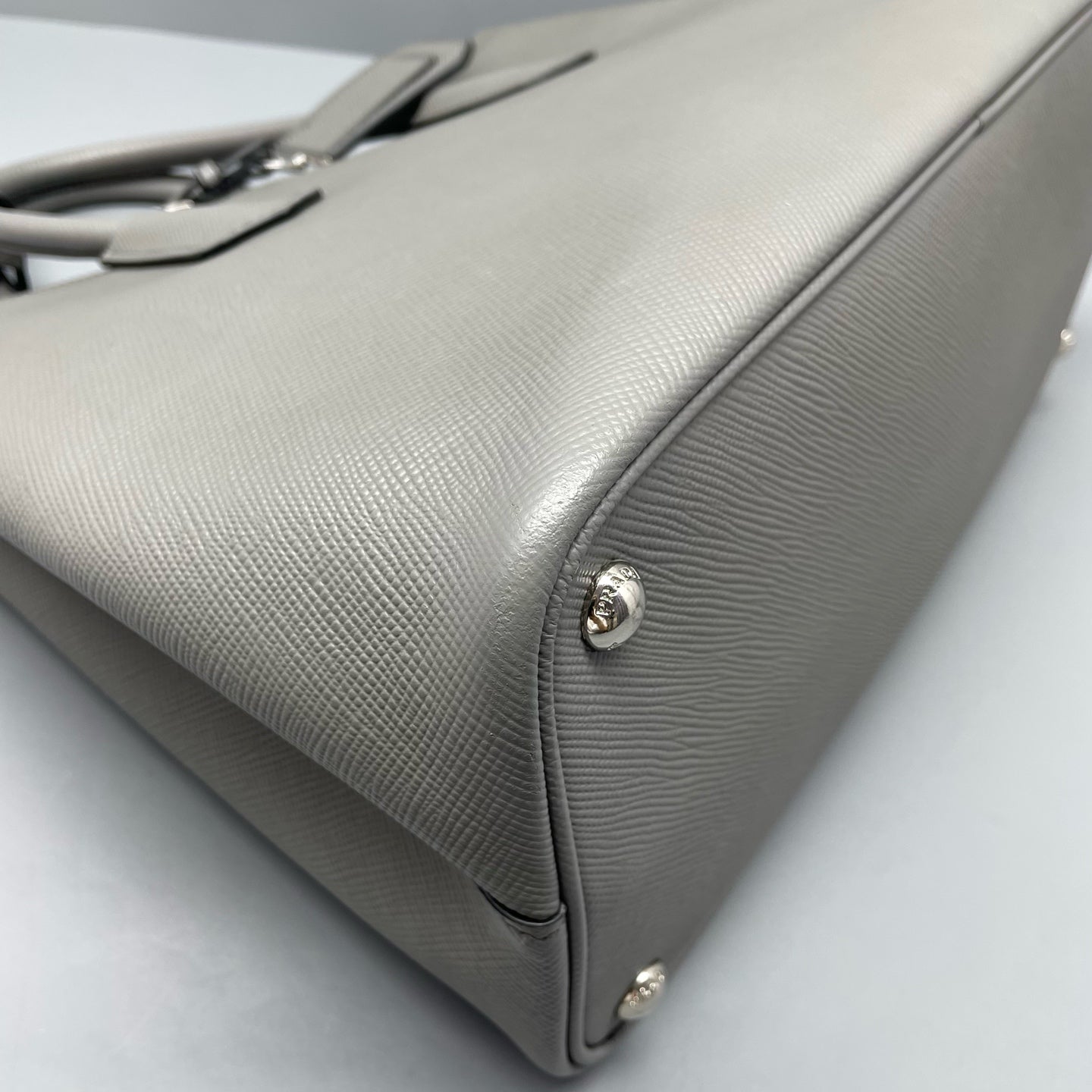 Prada Gray Satchel