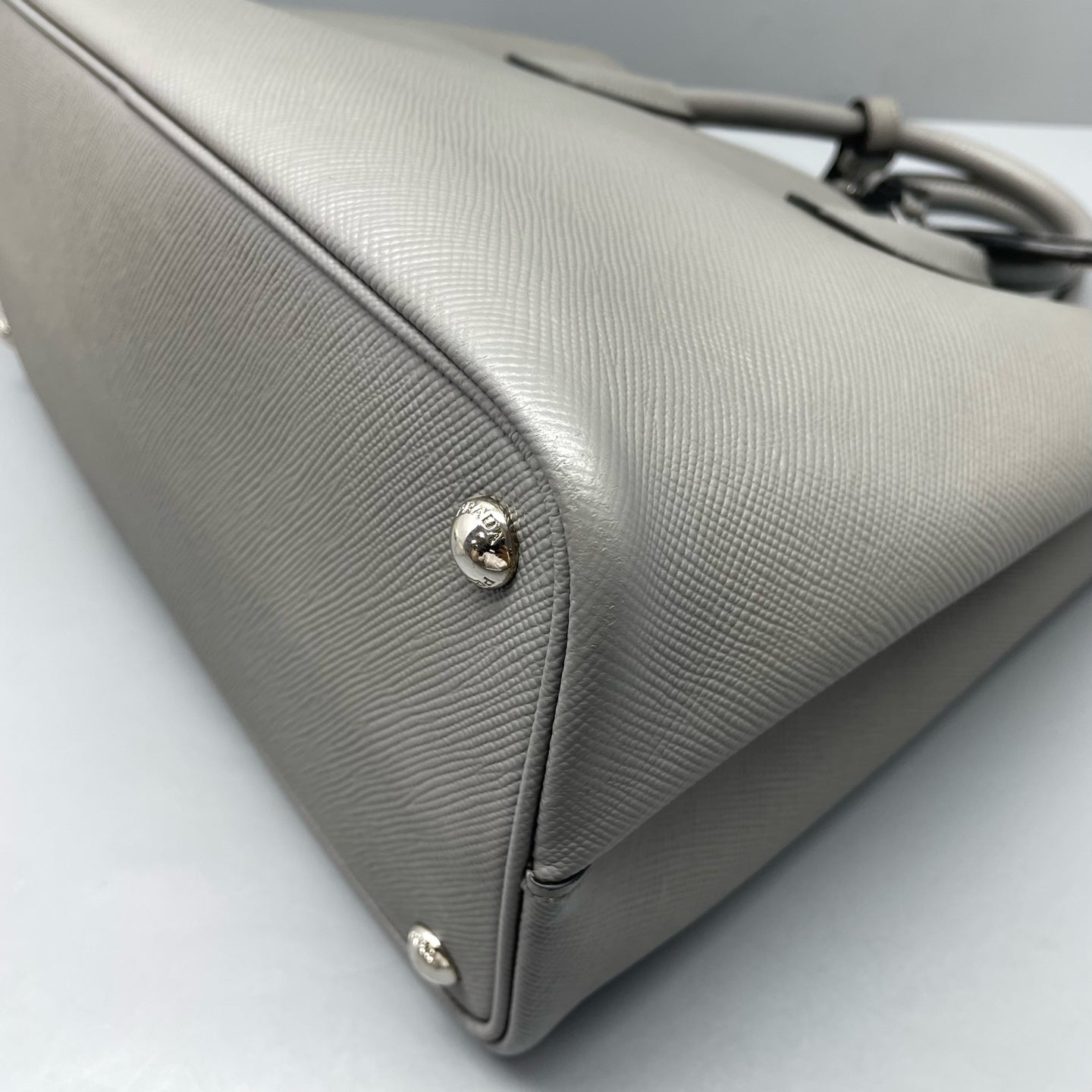 Prada Gray Satchel