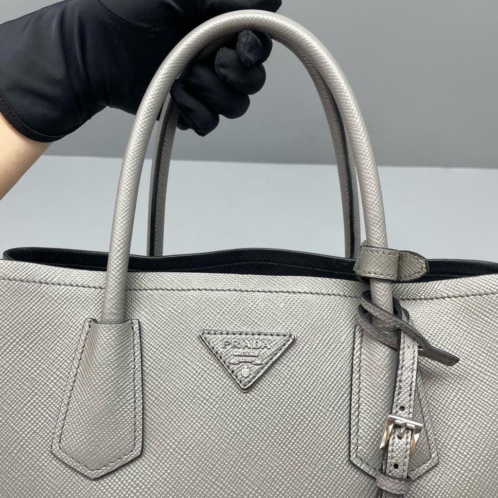 Prada Gray Satchel