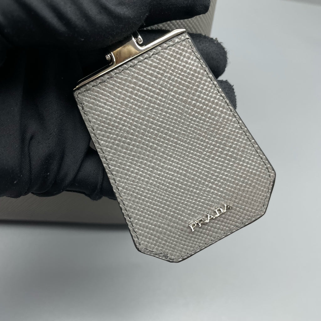 Prada Gray Satchel