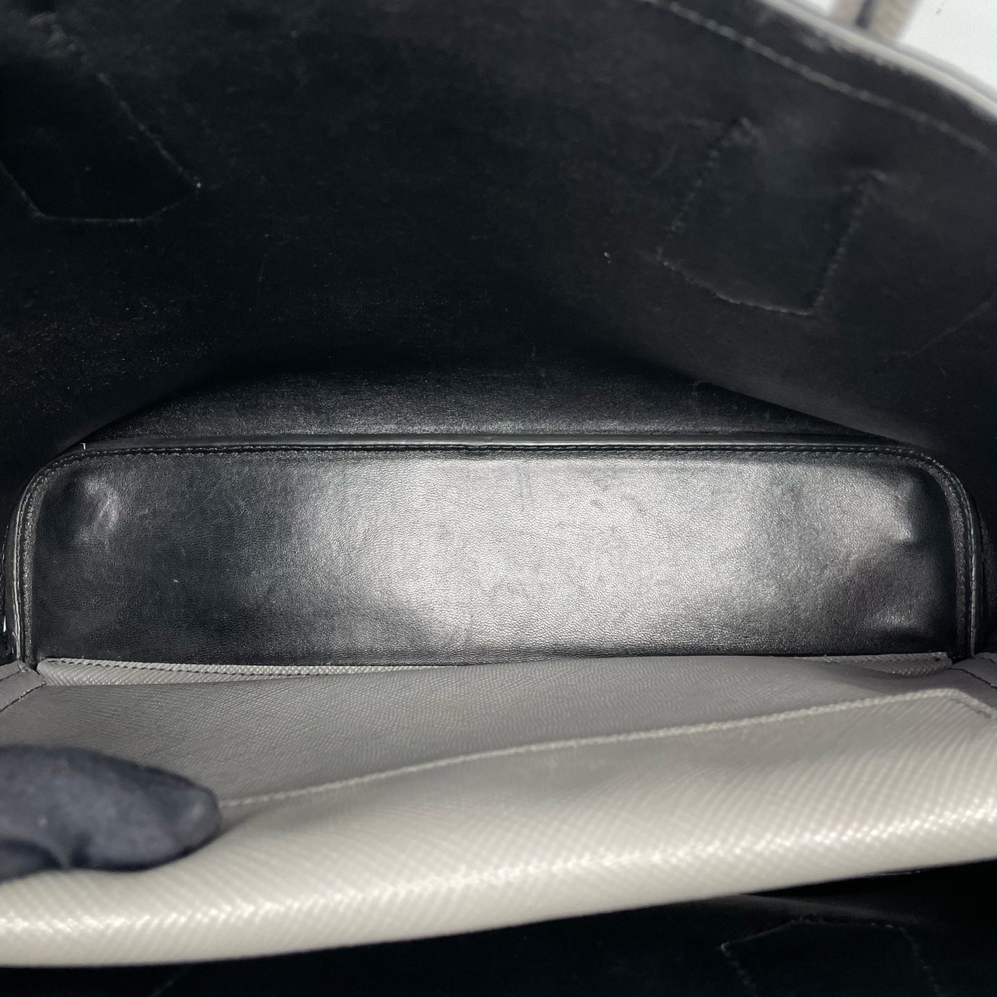 Prada Gray Satchel