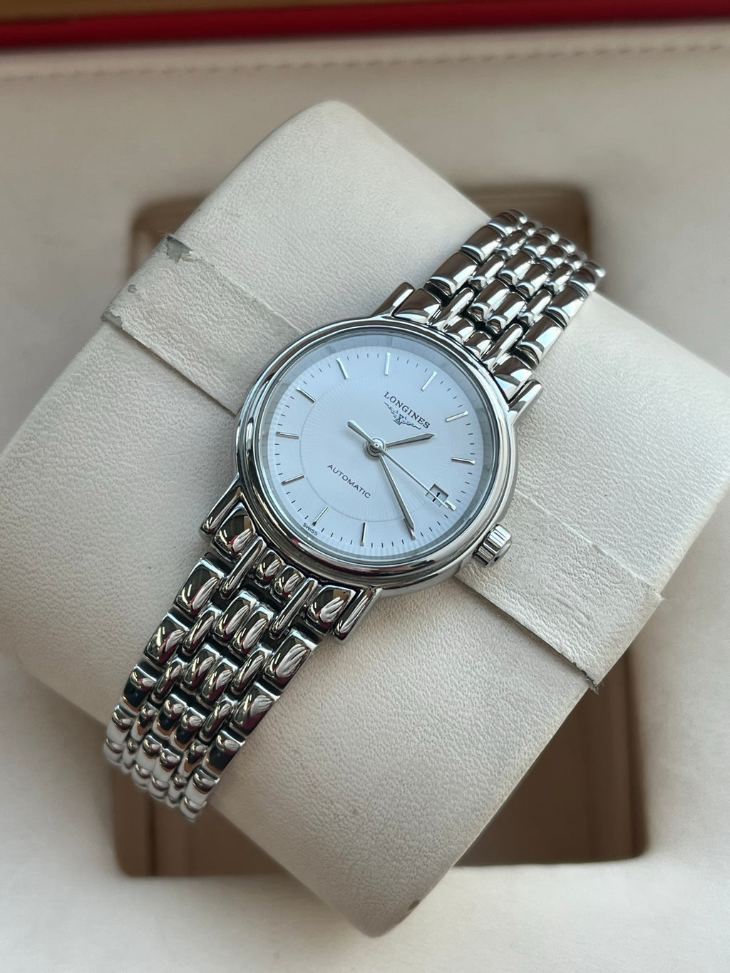 Longines Longines Fashion Collection White Automatic (self-winding) watch 25.50mm L4.321.4.12.6