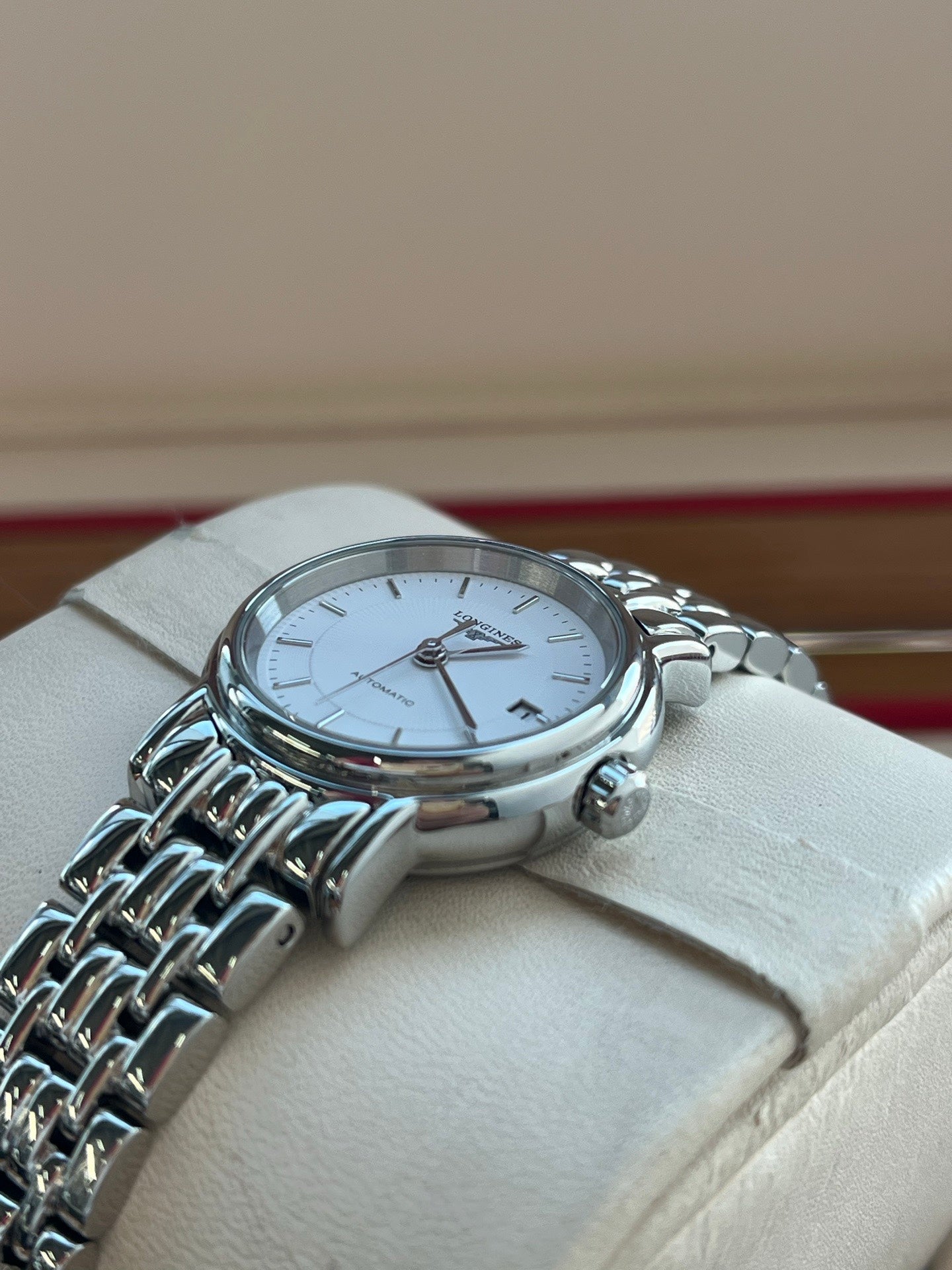 Longines Longines Fashion Collection White Automatic (self-winding) watch 25.50mm L4.321.4.12.6