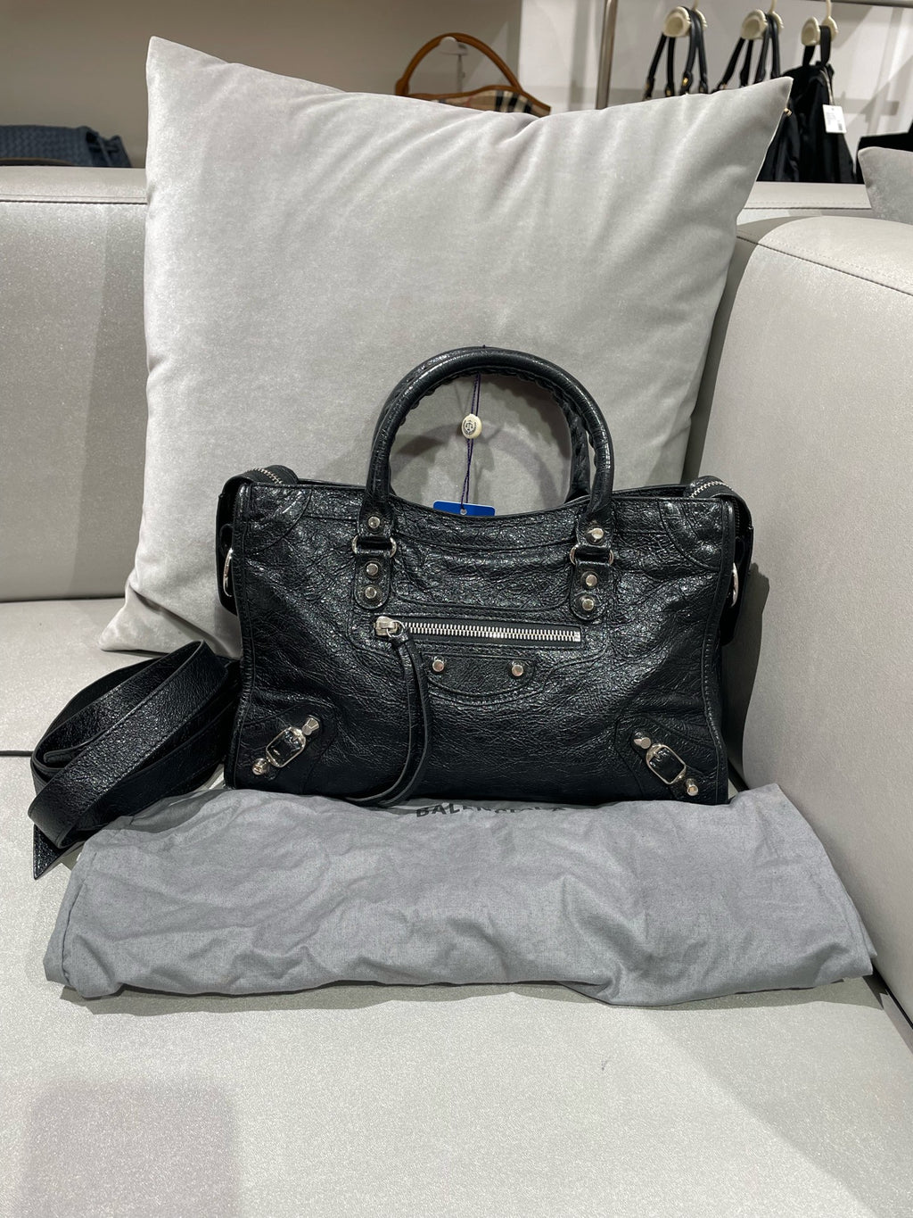 Balenciaga LE CITY small handbag Black 8114422ABEK1000