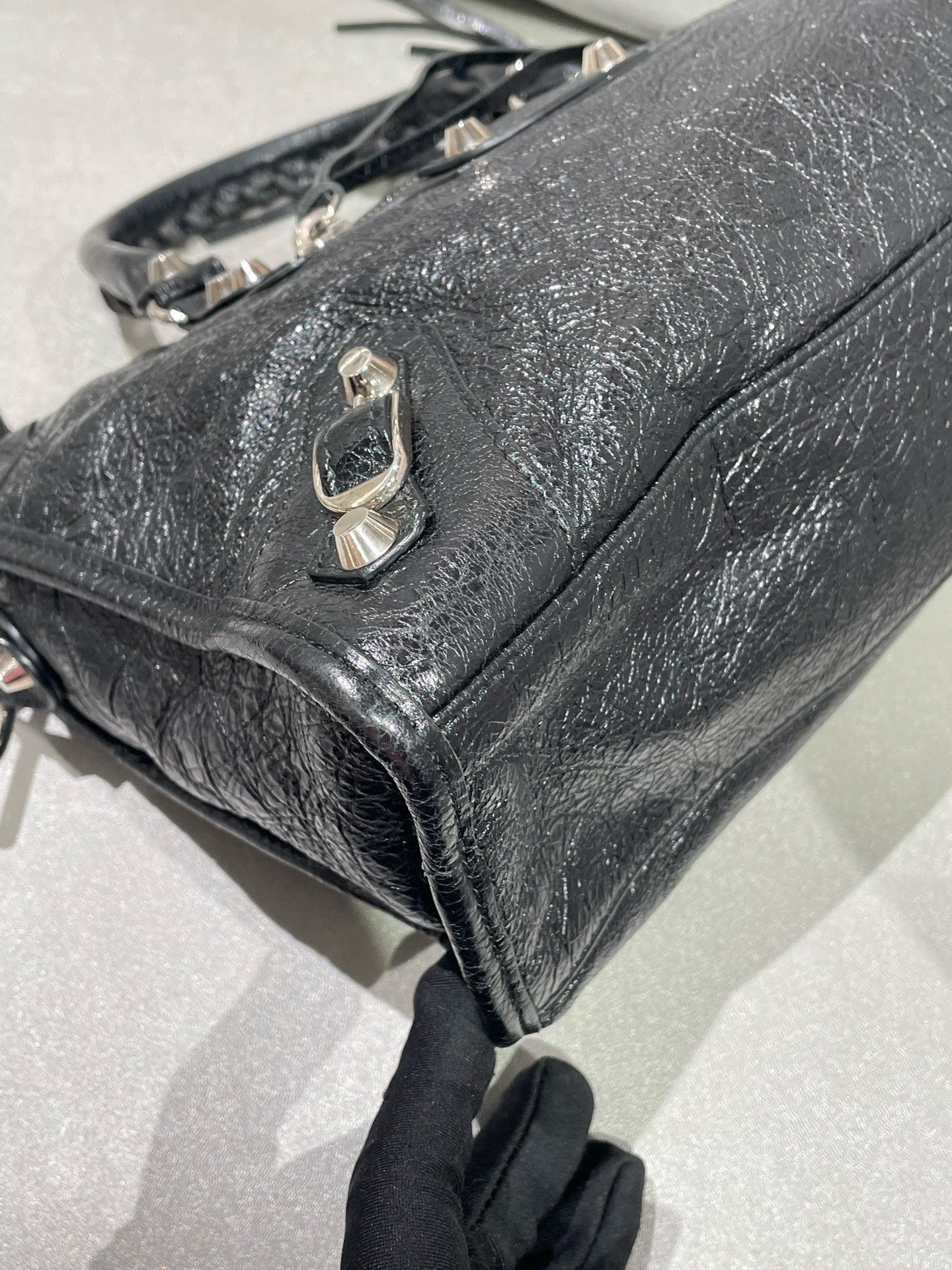 Balenciaga LE CITY small handbag Black 8114422ABEK1000