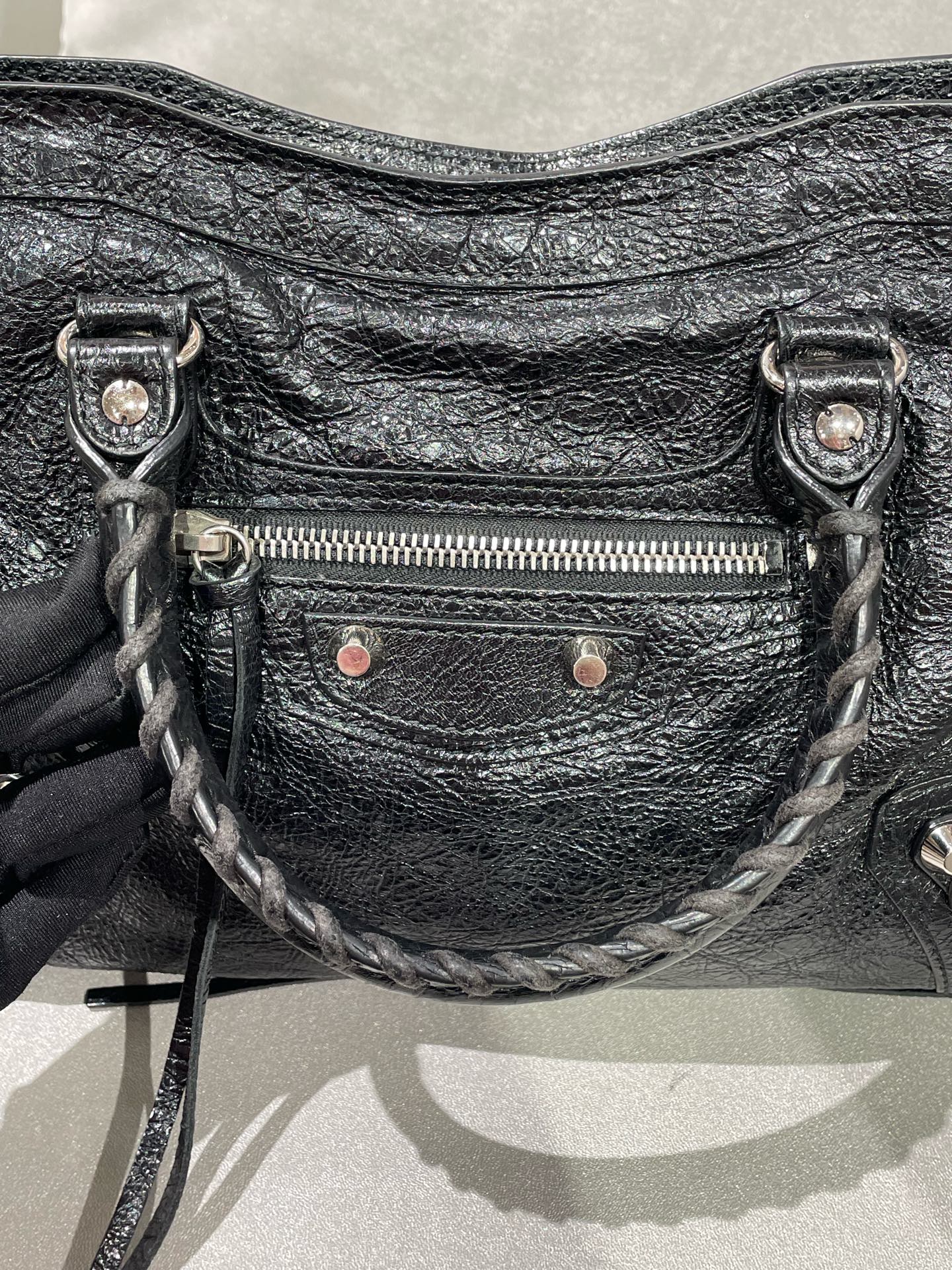 Balenciaga LE CITY small handbag Black 8114422ABEK1000