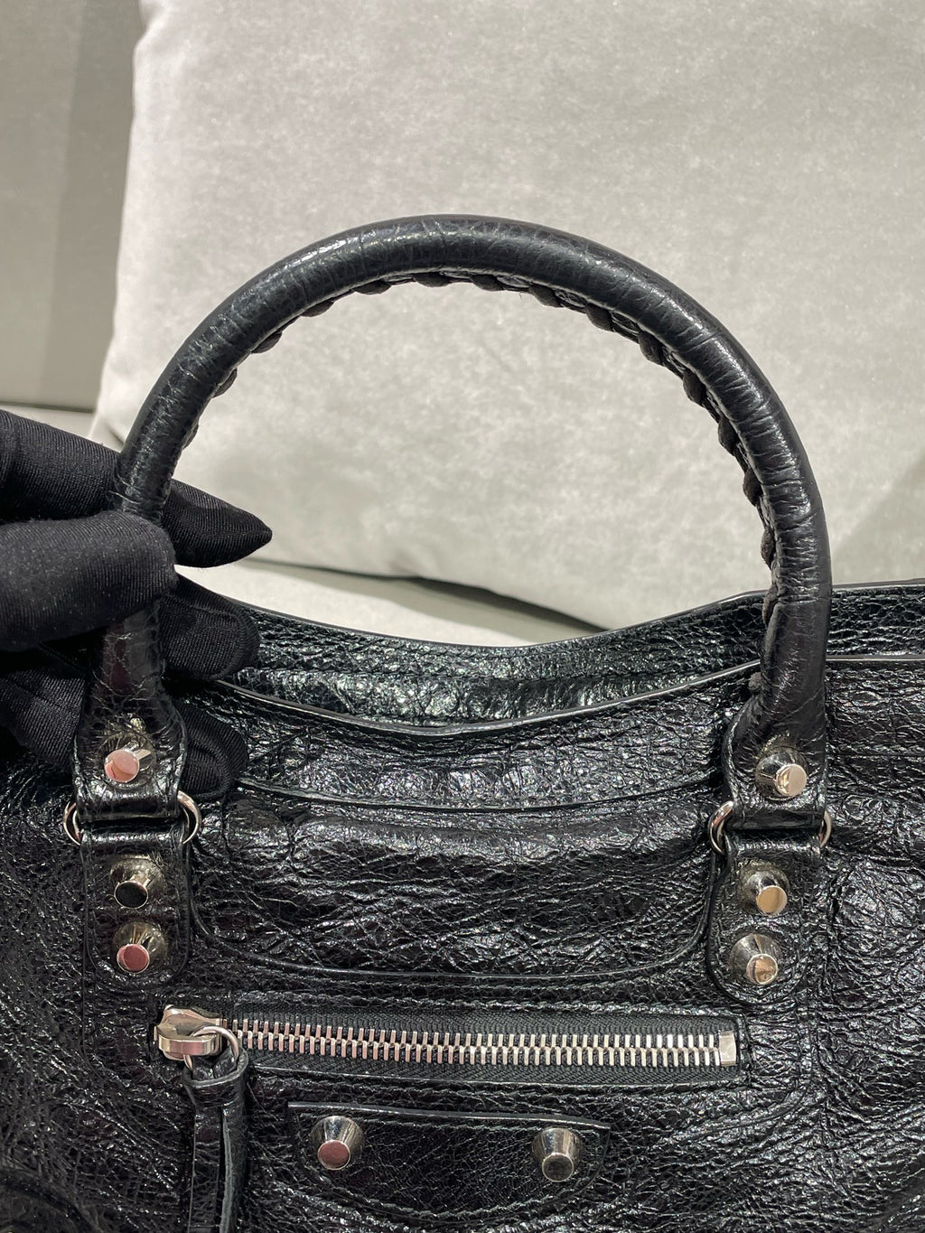 Balenciaga LE CITY small handbag Black 8114422ABEK1000