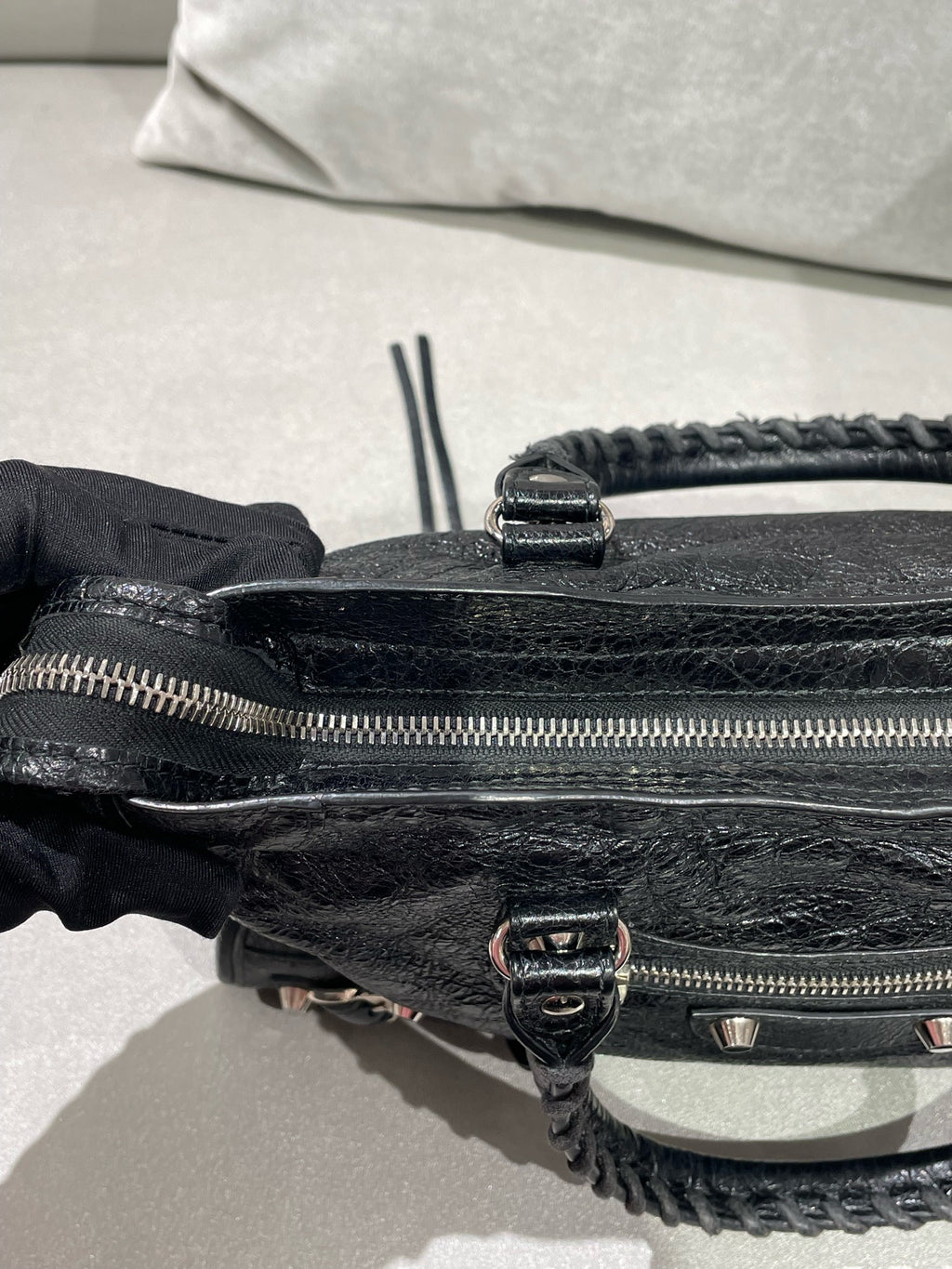 Balenciaga LE CITY small handbag Black 8114422ABEK1000