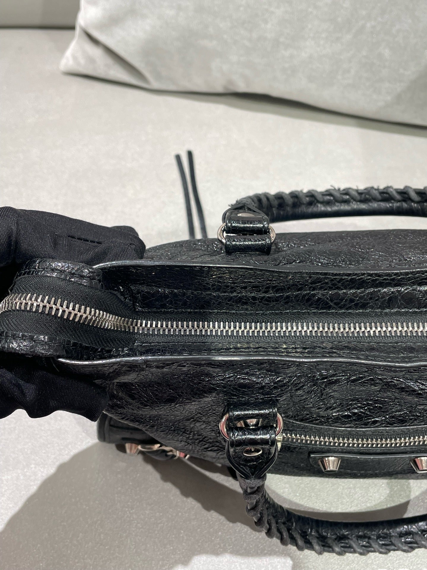 Balenciaga LE CITY small handbag Black 8114422ABEK1000