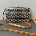 Goyard Canvas Black Shoulder Bag