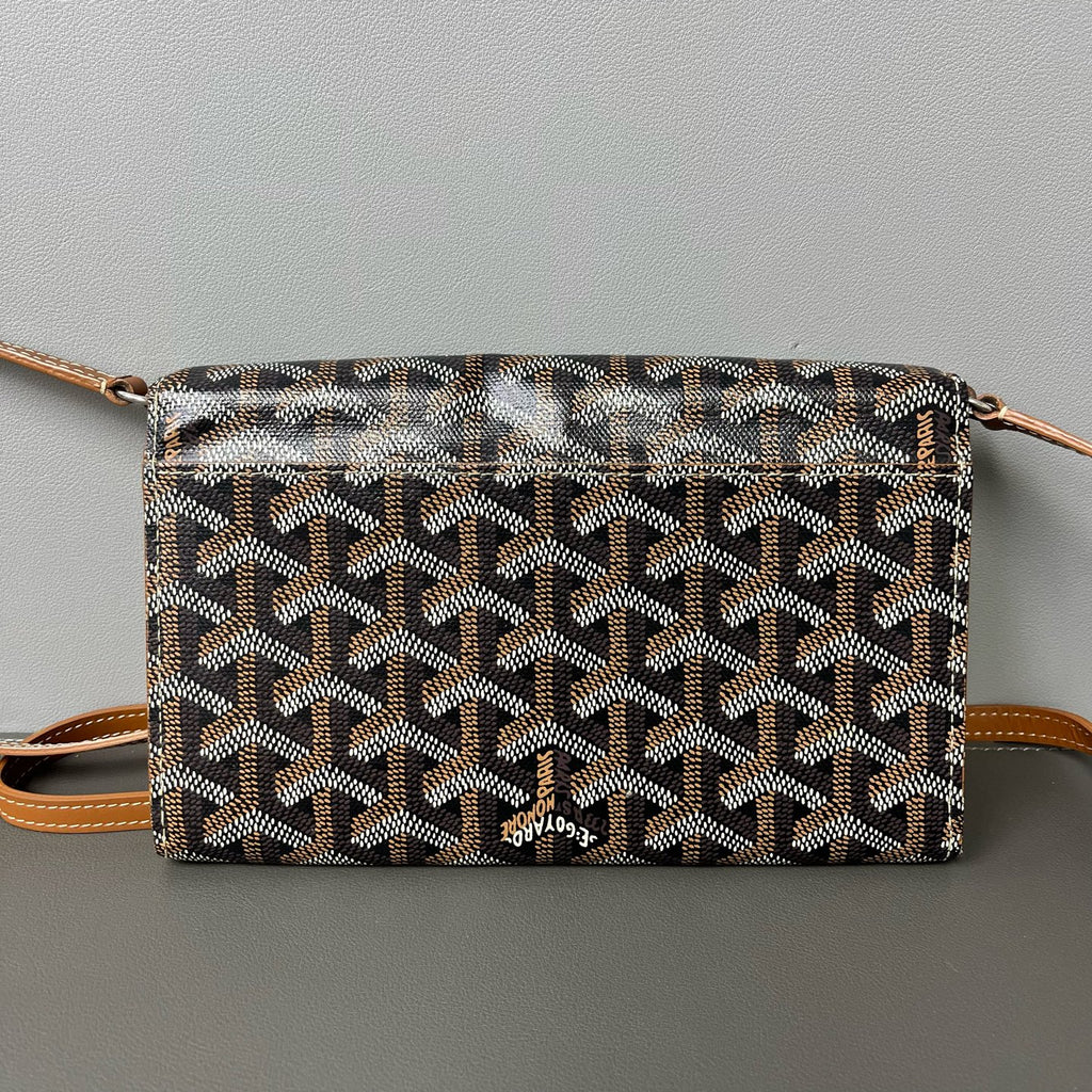 Goyard Canvas Black Shoulder Bag