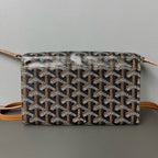 Goyard Canvas Black Shoulder Bag