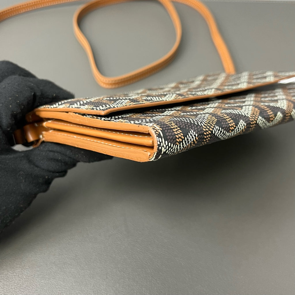 Goyard Canvas Black Shoulder Bag