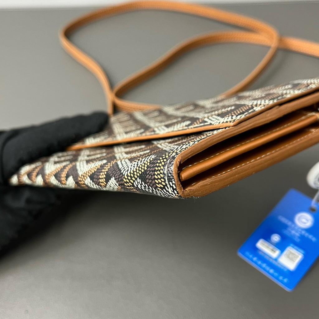 Goyard Canvas Black Shoulder Bag