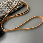 Goyard Canvas Black Shoulder Bag