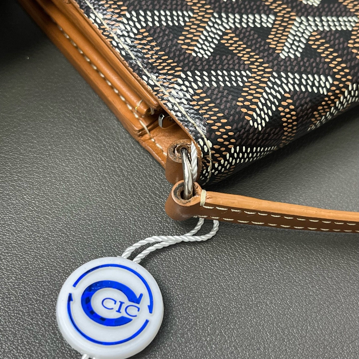 Goyard Canvas Black Shoulder Bag