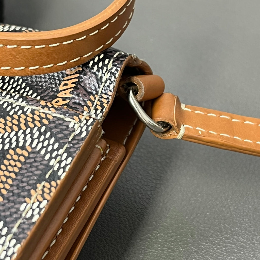 Goyard Canvas Black Shoulder Bag