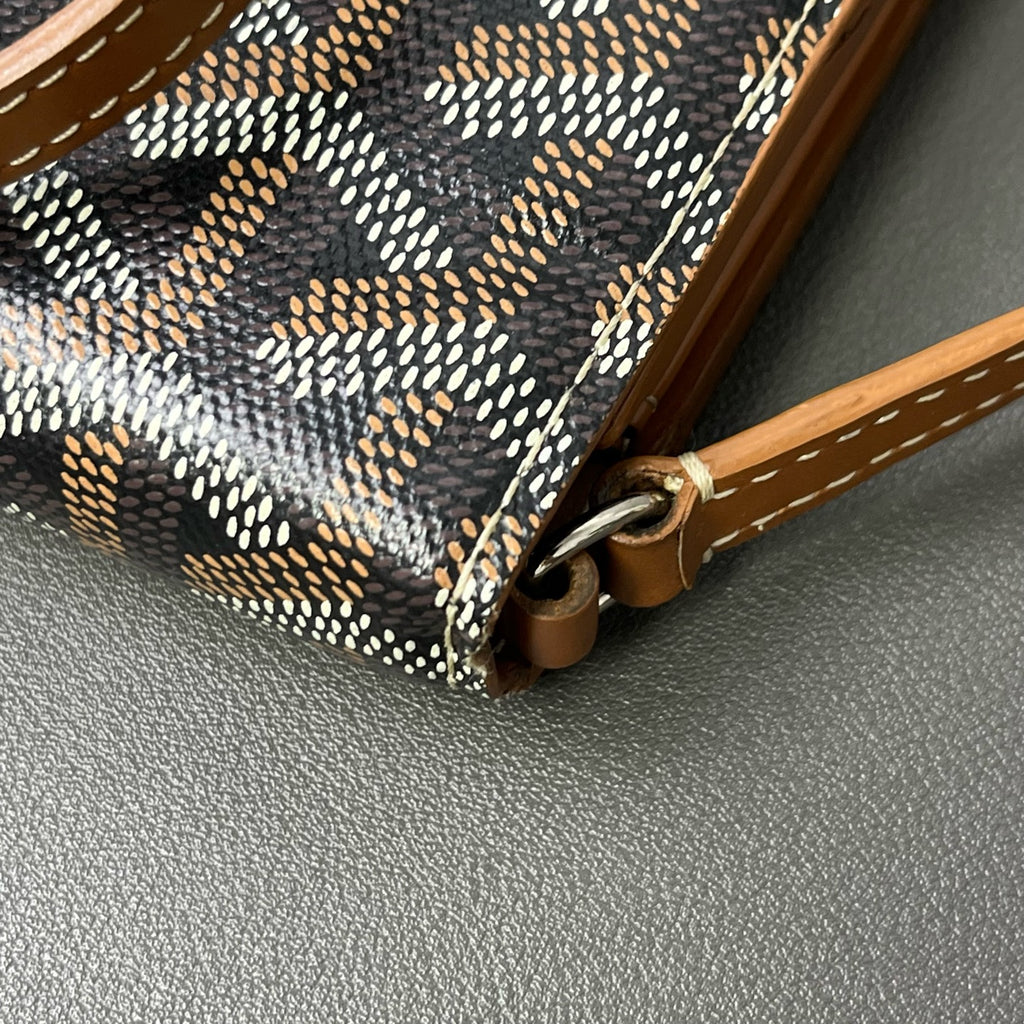 Goyard Canvas Black Shoulder Bag