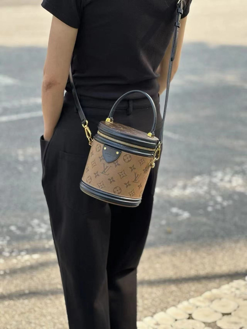 Louis Vuitton Bucket & Drawstring Bag