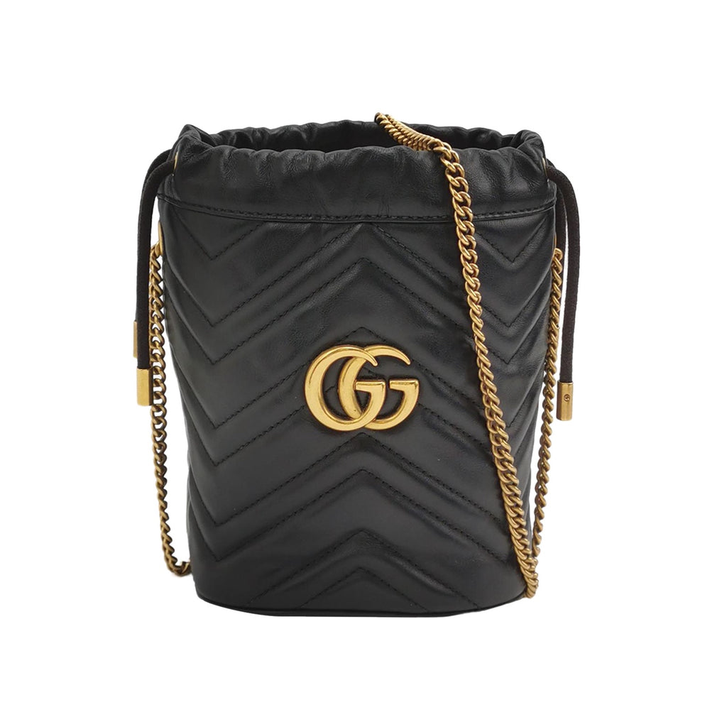 Gucci GG Marmont Collection Bucket & Drawstring Bag 575163 DTDRT 1000