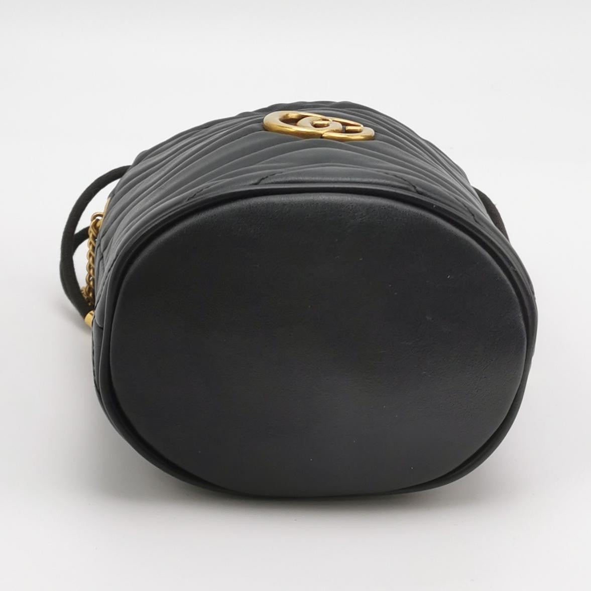 Gucci GG Marmont Collection Bucket & Drawstring Bag 575163 DTDRT 1000