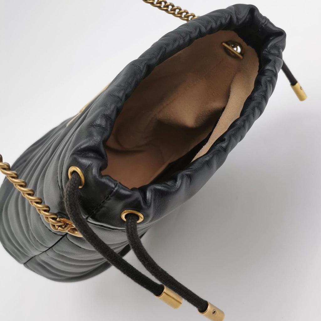Gucci GG Marmont Collection Bucket & Drawstring Bag 575163 DTDRT 1000