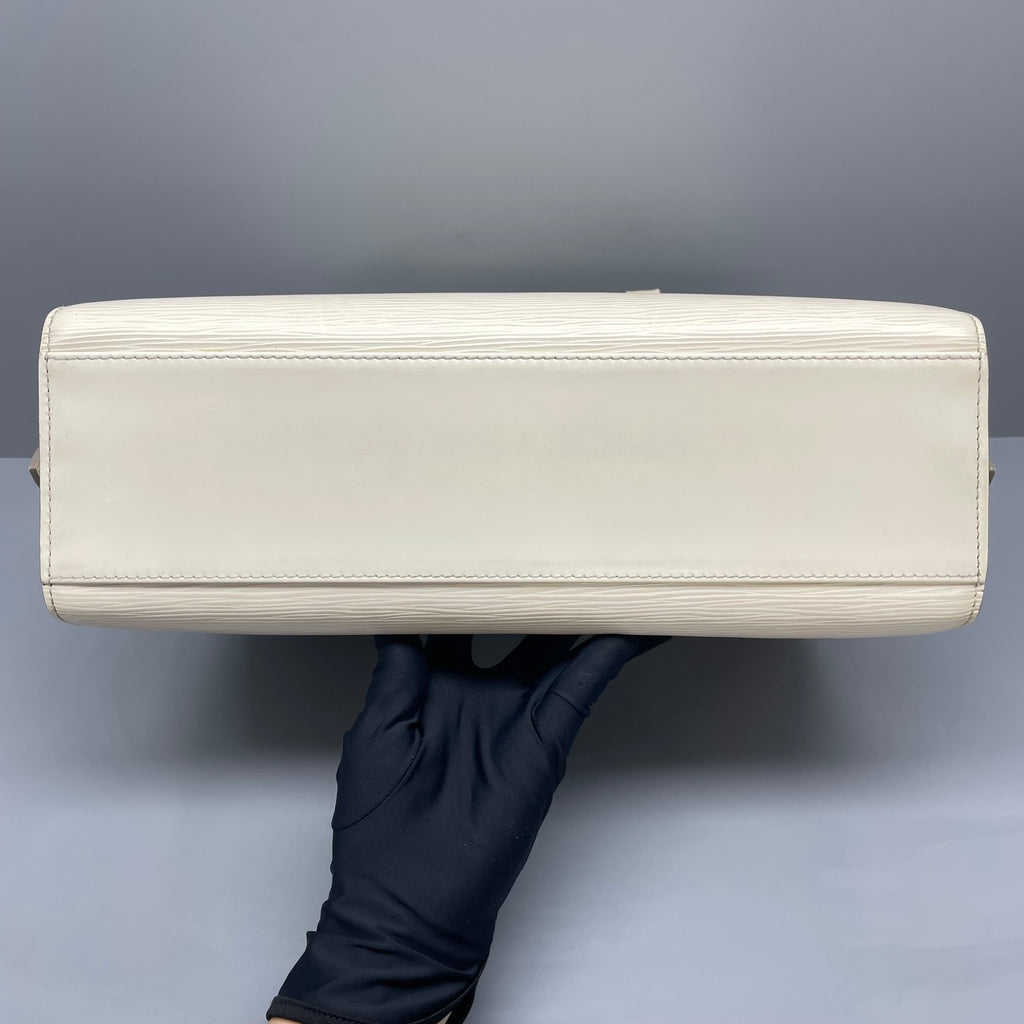 Louis Vuitton White Satchel