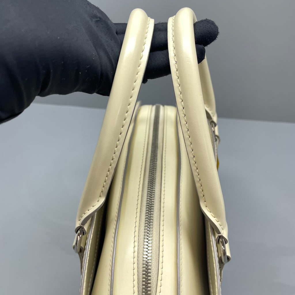 Louis Vuitton White Satchel