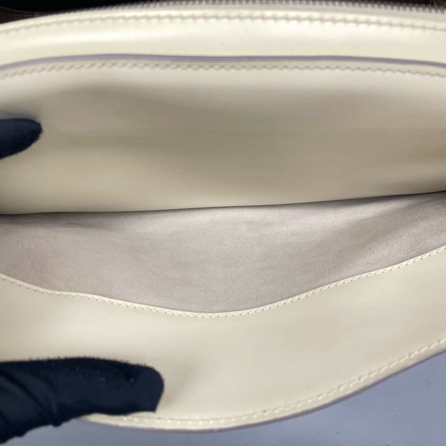 Louis Vuitton White Satchel