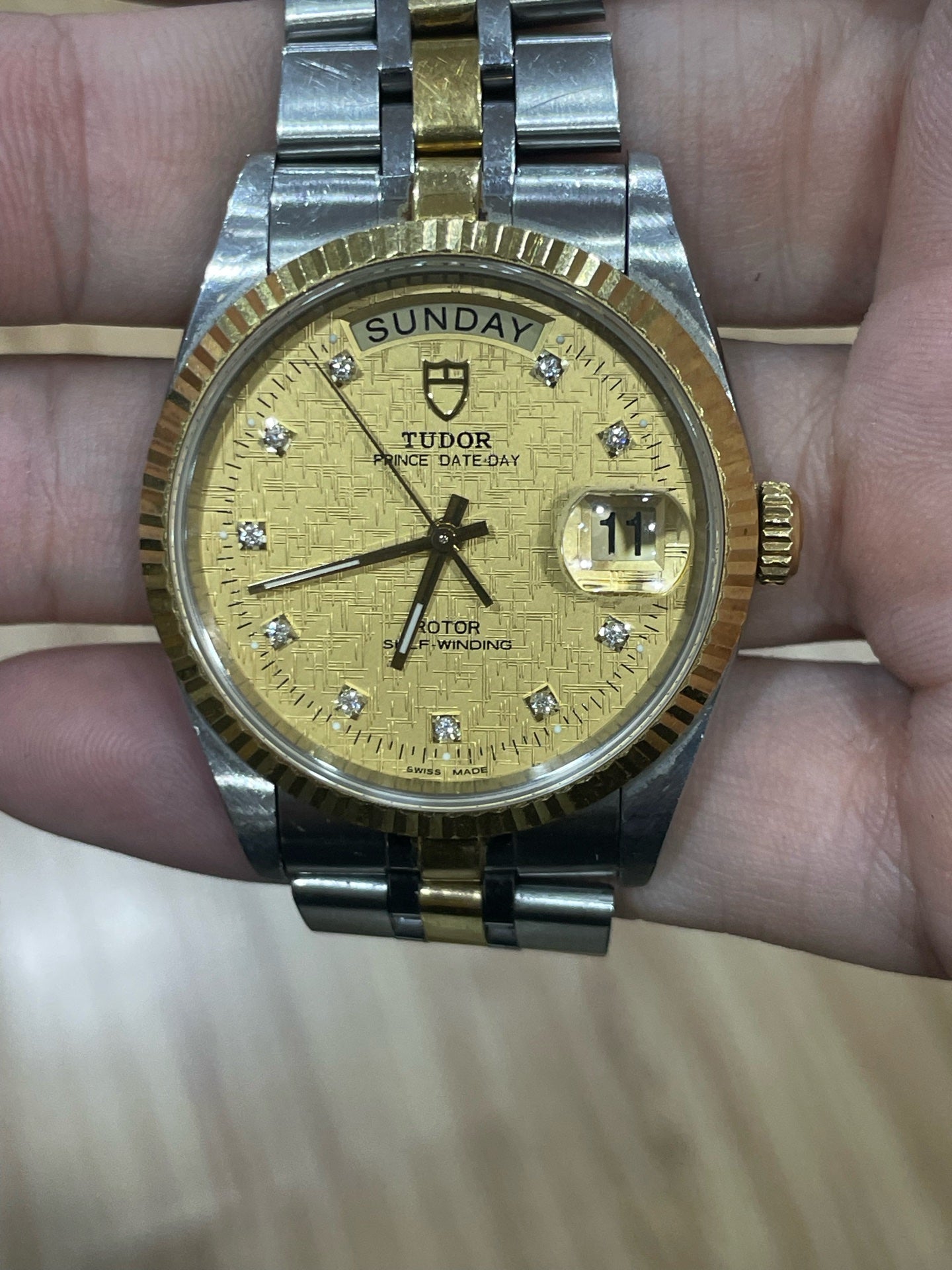 Tudor Prince Sunday Calendar Model 36 millimeters m76213-0007