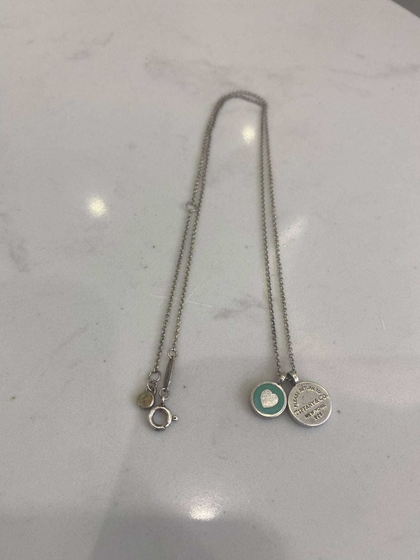 Tiffany Blue Necklace